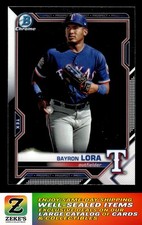 2021 Bowman #BCP-139 Bayron Lora Chrome Prospects