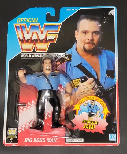 WWF World Wrestling Federation Big Boss Man W/Jail...