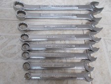 Vintage Craftsman 8 Pc Combination Wrench Set Va Series 56 To 14 Usa Z-1