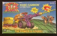 Captain Planet Toxic Cannon Vehicle W/box 1991 Tiger Toys Hoggish Figure