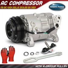 Ac Compressor W 4-groove For Gmc Yukon Cadillac Escalade Esv Chevy Suburban Ac Compressor W 4-groove For Gmc Yukon Cadillac Escalade Esv Chevy Suburban