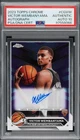 Victor Wembanyama 2023-24 Topps Chrome Auto Autograph RC #CGVW PSA 10 AU