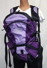 Kelty Kids Kangaroo Carrier Front Infant Child 8-25lbs Purple w/ Instructions
