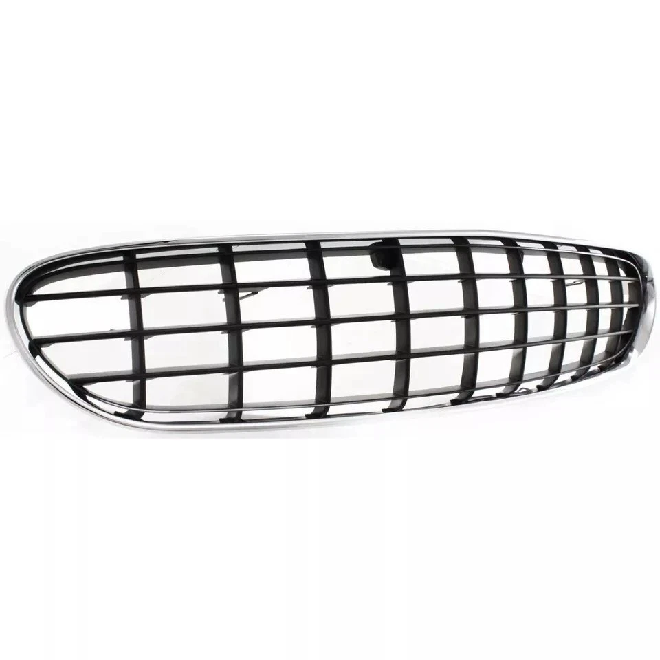 New For 2001-2003 Grille Chrysler Sebring Front Chrome Shell With Gray CH1200263 Foto 2 de 4