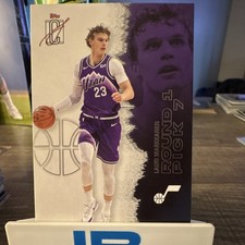 Topps Signature Class Lauri Markkanen RC Rookie Utah Jazz #24 2026 Card. rookie card picture