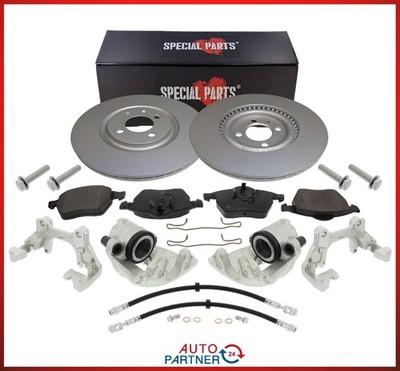 Bremse für VW Golf 2 3 Polo 6N Umbausatz vorne Bremsensatz Ø312mm LK 4x100