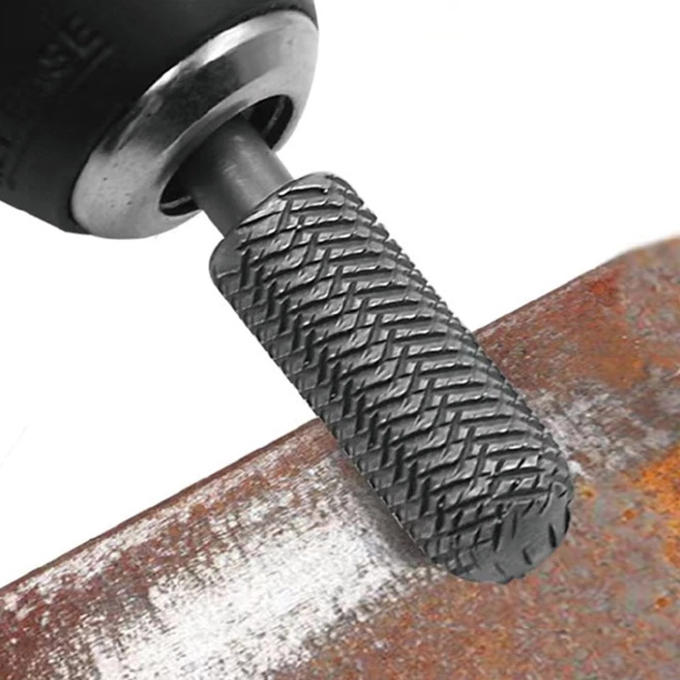 Sturdy Rotary Rasp Drill Bits with Hex Shank Perfect for Metal Work 5 Piece Set - Image 4 of 4