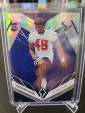 Christian Harris 2022 Panini Phoenix BLUE CHROME PRIZM RC 32/35 SP MINT Texans