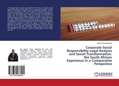 Corporate Social Responsibility Legal Analysis and Social Transformation: the So