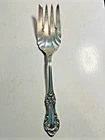 International Sterling Silver Wild Rose 9 in Serving Fork 83 Grams 925