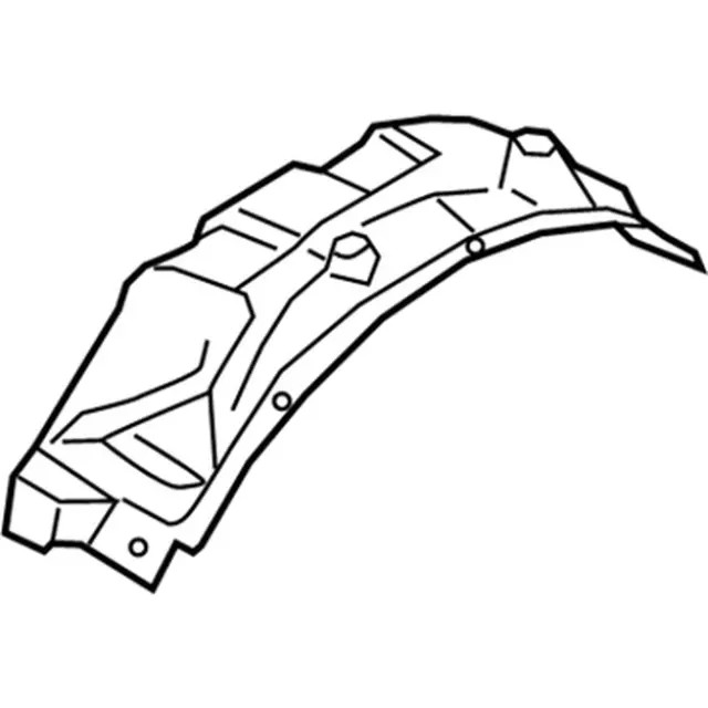 Genuine Ford Wheelhouse Liner KB3Z-9928371-A