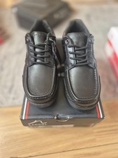 Image of Kangol Harrow Lace Junior Shoes Black UK 3 EUR 35.5 *REFCRS77