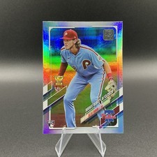 2021 Topps Update Series - Rookie Debut Alec Bohm #US250 Rainbow Foil (RC)