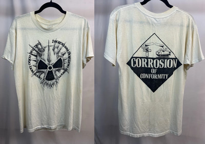vintage corrosion of conformity shirt Mid 80s Who Won Nothing Remains S-5XL