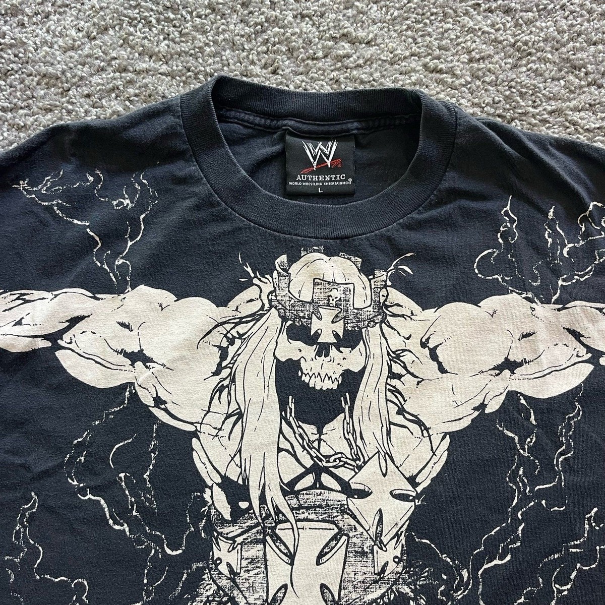 VTG 2008 WWE Triple H Eversoris Destroyer AOP All Over Print Shirt
