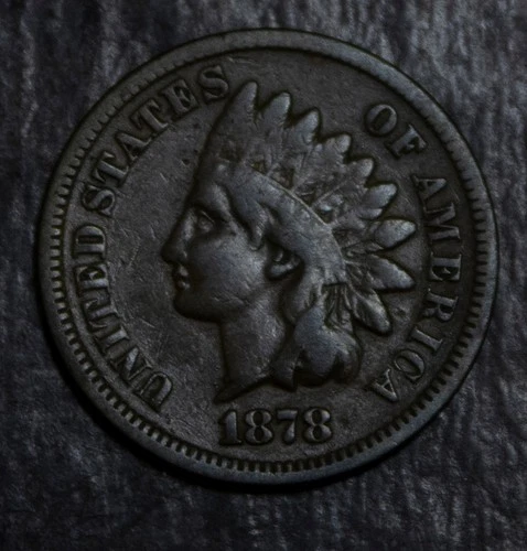 1878  Indian Cent Fine     Lot 4453