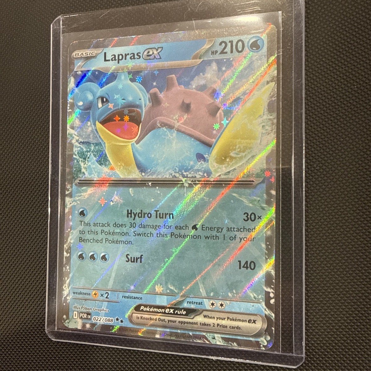 Lapras ex 22/88 Double Rare Pokemon Perfect Order ME03 NM | eBay