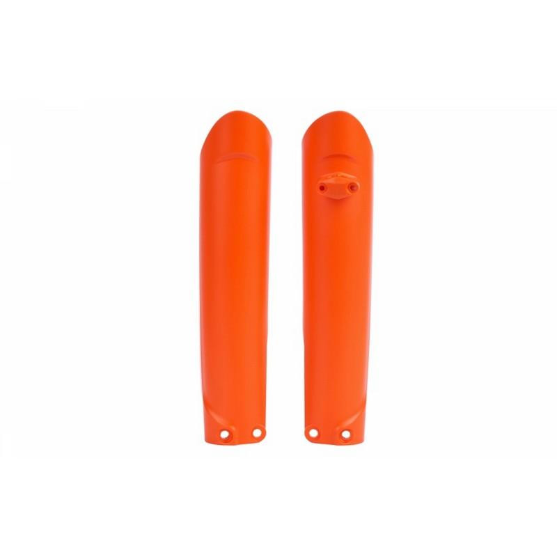 Fork Protection Fork Protectors Fits Ktm Exc 250 300 16-23 Sxf 450 Orange