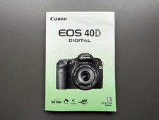 Canon EOS 40D Digital Camera Instruction Manual