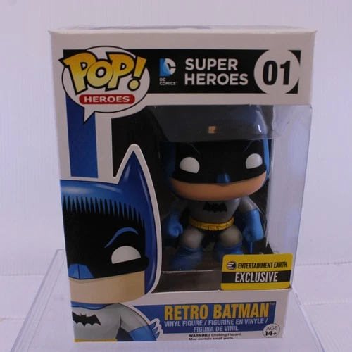 G6 Funko Pop Vinyl Figure Entertainment Earth Exclusive DC Retro Batman 01