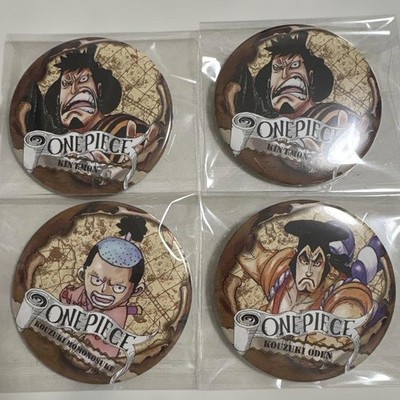 One Piece Oden Kinemon Momonosuke Wano Country Can Badge 6th Edition