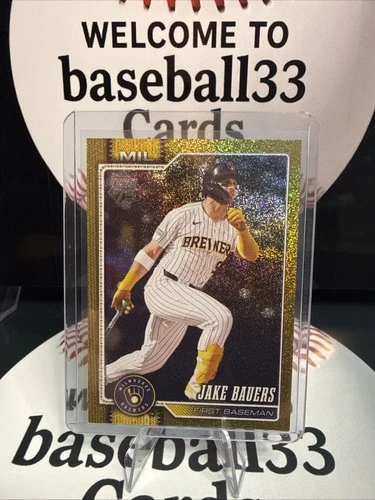 Jake Bauers 2026 Topps Jake Bauers #604 Gold