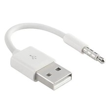 USB Charger Data SYNC Cable for Apple iPod Shuffle 3rd 4th 5th 6th 7th Gen 3.5mm