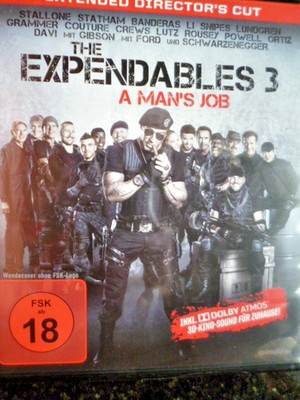 The Expendables  3      A Man's Job Director's Cut      (Blu-ray)      NEUWERTIG