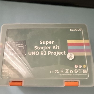 Elegoo Super Starter Kit UNO R3 Arduino Board w/ USB, Breadboard, LCD, Sensor