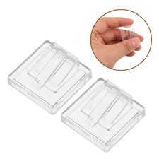 200 pcs Single Ring Display Holder - Clear Acrylic Finger Ring Stand Mini