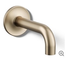 New Kohler Purist K-14427-BV - Tub Spout Brushed Bronze A2