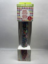 Kid Made Modern Giant Crazy Crayon Bright, 1 EA. 16 Colors In 1 Crayon. NIB