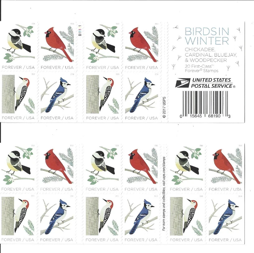 USPS sheet OF FOREVER STAMPS  (RETIRED DESIGNS)