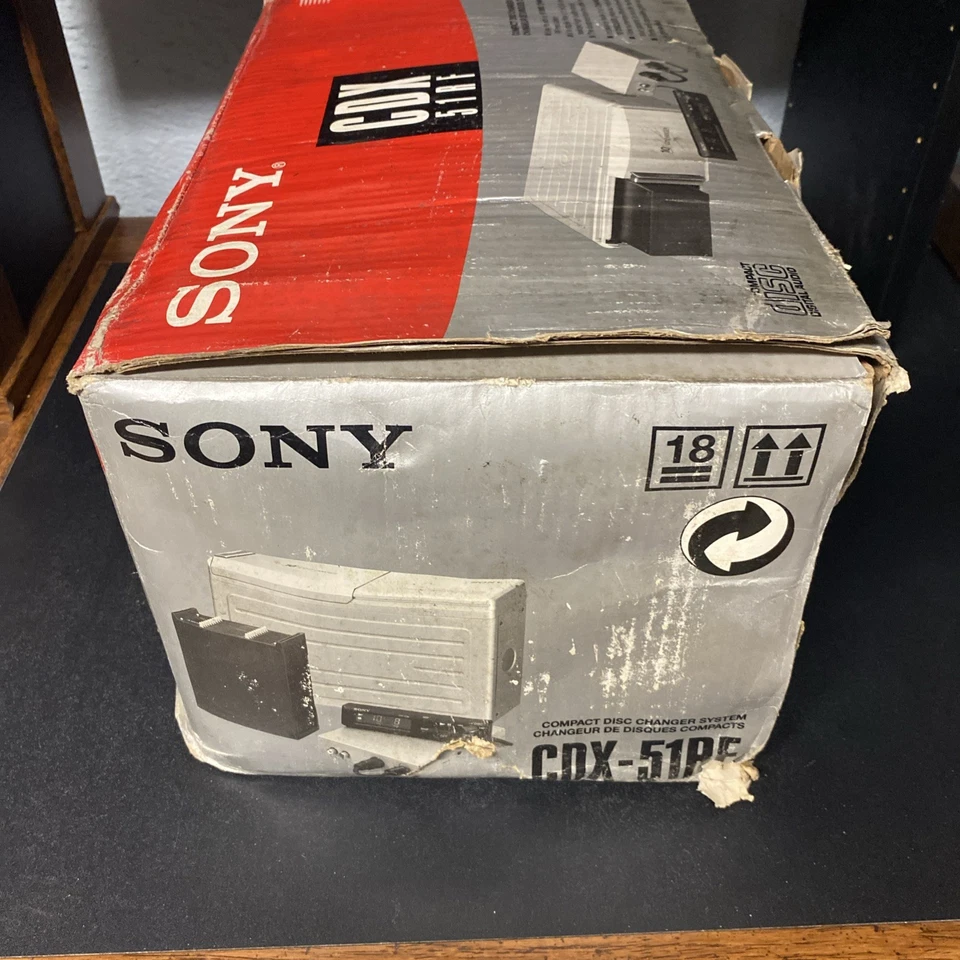 New Sony CDX-51RF Compact 10 Disc Changer System Complete In Box Rare - Image 4 of 4
