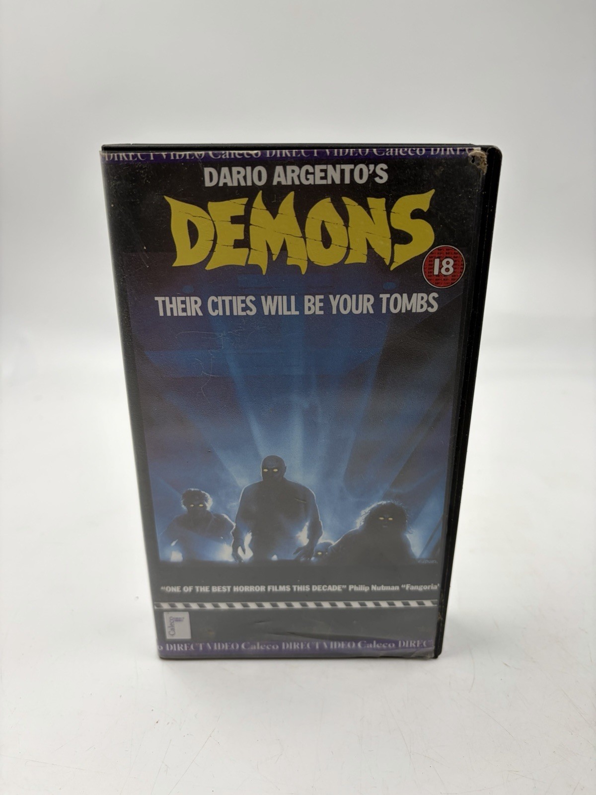 Dario Argento's Demons VHS PAL Video UK Classic Italian Horror