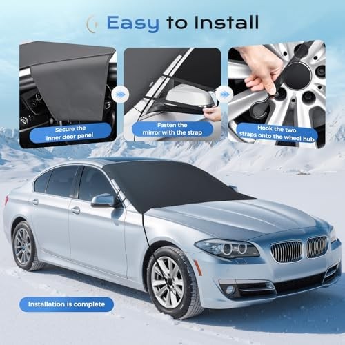 Coverado Windshield Cover Ice Snow 67"x47"