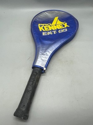 pro kennex precept tennis racquet & case 95 sq. in. purple black
