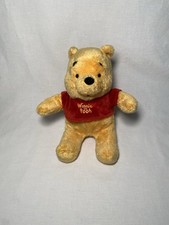 Authentic Original Disney Winnie The Pooh Plush Stuffed Animal 8.5  Bean Bag