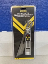 General Tools 828 Digital 8" Sliding T-Bevel Protractor Gauge Angle-izer New