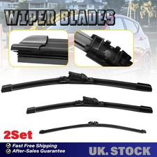 Windscreen Windshield Wiper Blades For Ford Fiesta Mk8 Hatchback & Van 17- 6pcs