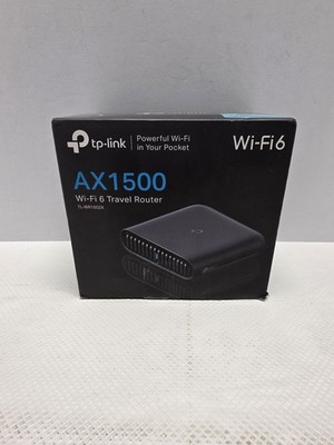 TP-Link AX1500 WiFi 6 Travel Router TL-WR1502X Portable Dual Band Gigabit