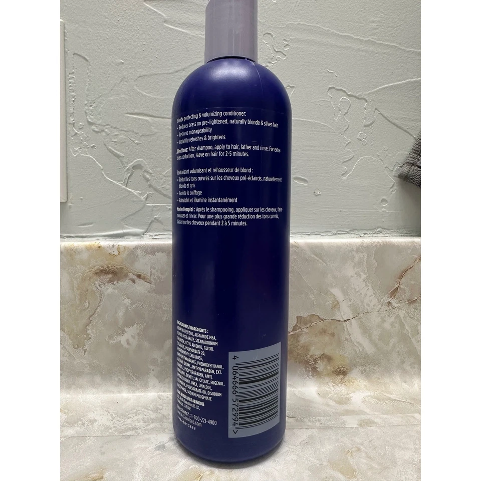 Clairol Professional Shimmer Lights Blonde Toning Conditioner - 16 fl oz - Image 2 of 3