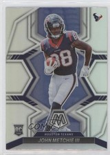2022 Panini Mosaic Rookies Silver Prizm John Metchie III #317 10ba