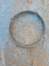 Unbranded Single Flange 6" 4 Lug Nickel Drum Hoop