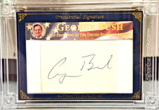 POTUS 2025 George HW Bush Sr Authentic SIGNATURE /18 *RARE CASE HIT AUTO