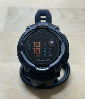 Garmin Instinct 3 AMOLED 45mm GPS Smartwatch Black w/ Charger Brand New