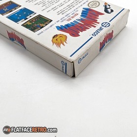 Robo Warrior Game and Cardboard Box Only NES Nintendo NES Authentic