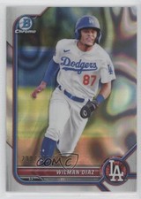 2022 Bowman Chrome Prospects Lava Refractor 299/399 Wilman Diaz #BCP-135 09wc