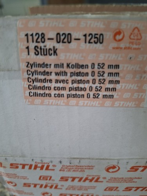#ad 52mm For Stihl MS461 Chainsaw 1128 020 1250 Bore Cylinder Piston Kit $240.00