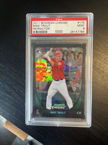 2011 Bowman Chrome - Mike Trout #175 Refractor (RC)
